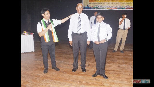 The Youngest & The Oldest Student Mr.K.Narayanan & Mas.Melvin Matchavel