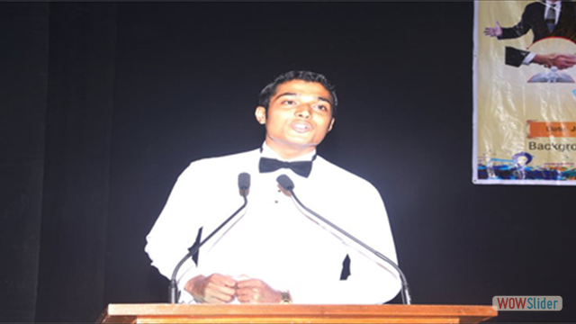 Compere & Trainer Seaan  Mr.Aneesh Shetty