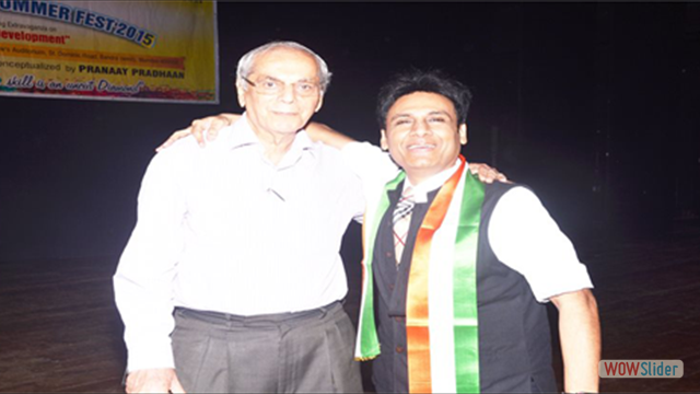 Mr.Gautam Garry Guptaa & Sr.Former Faculty Mr.Rasid Merchant